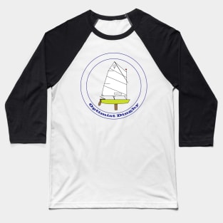 Optimist Sailing Dinghy Baseball T-Shirt